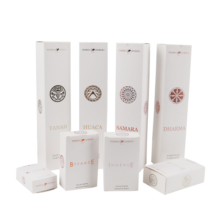 Foldable perfume box packaging