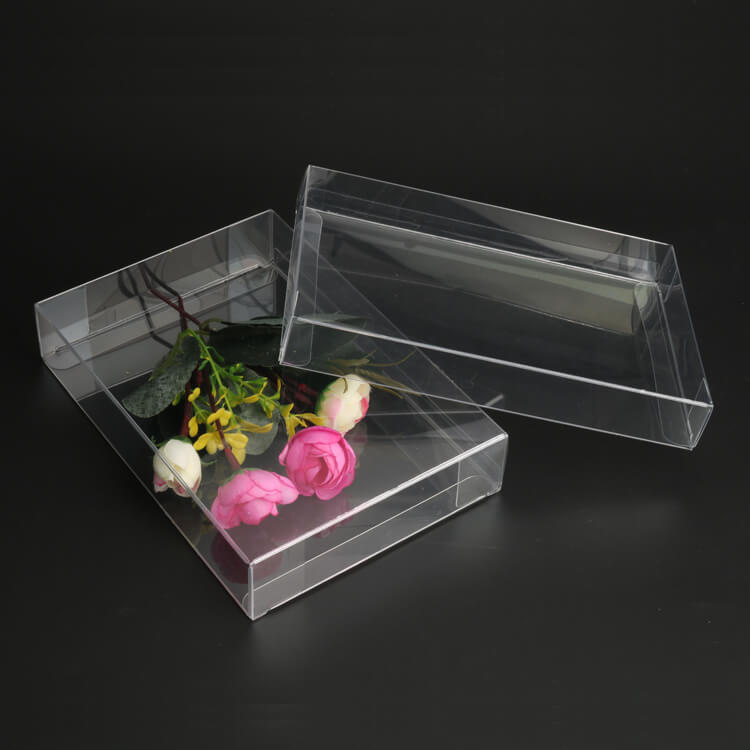 Plastic box clear