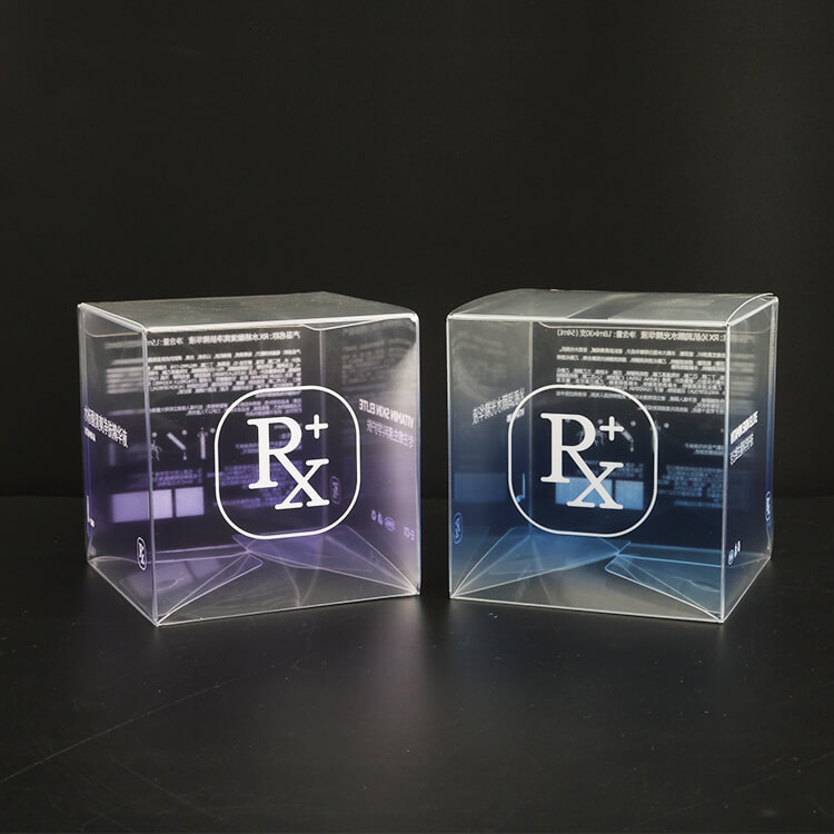 rPET Crystal Clear Pop & Lock Box 2 x 2 x 2 25 Pack PLB104R