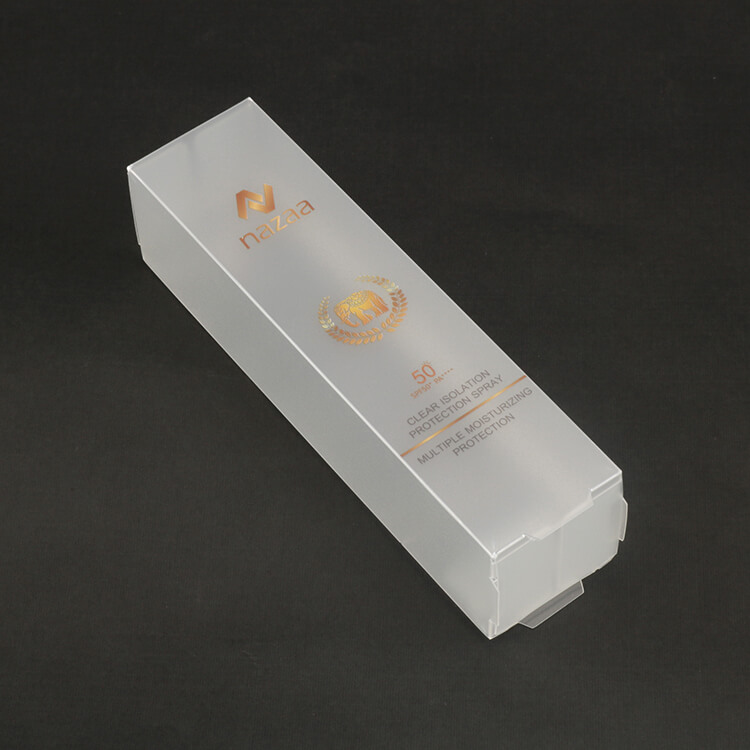 Translucent PP Frosted Plastic Box