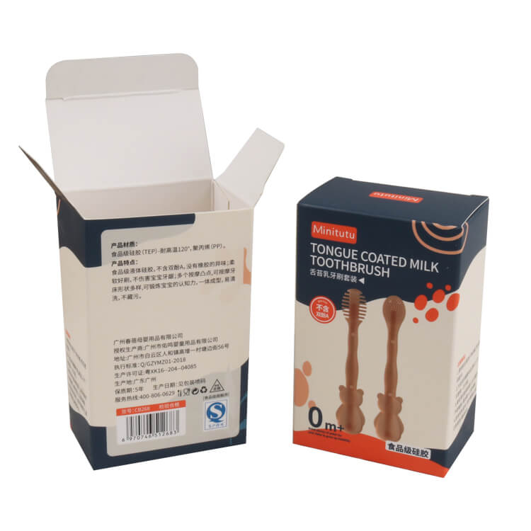 Toothbrush packaging boxes