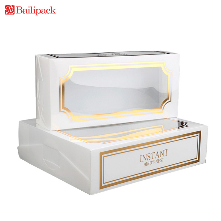 Gold Foil Stamping Plastic Box