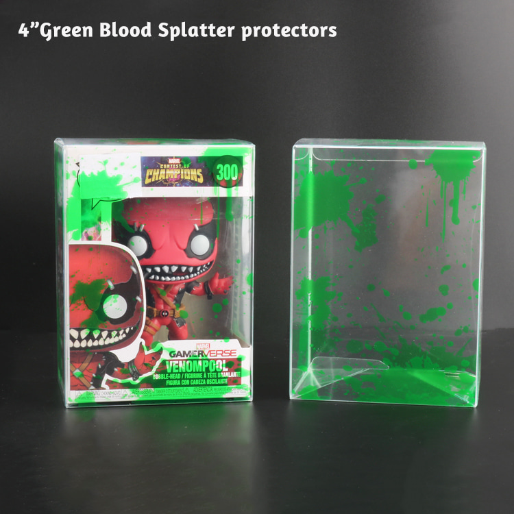 Green Blood Splatter POP Protector