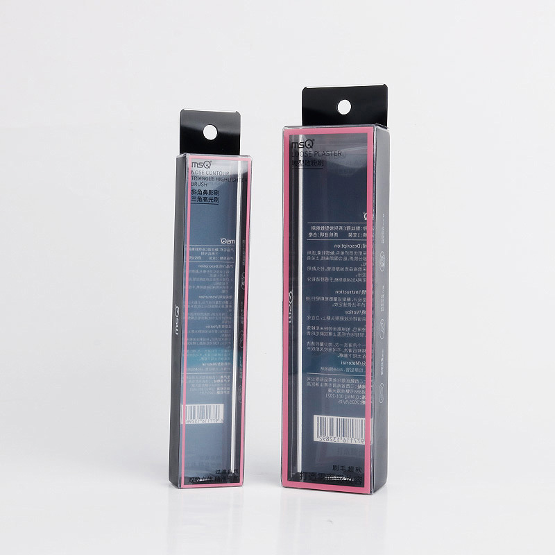 Triangular Highlight Brush  PVC Packaging Box