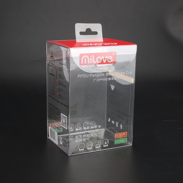 Straw Cup PET Packaging Box